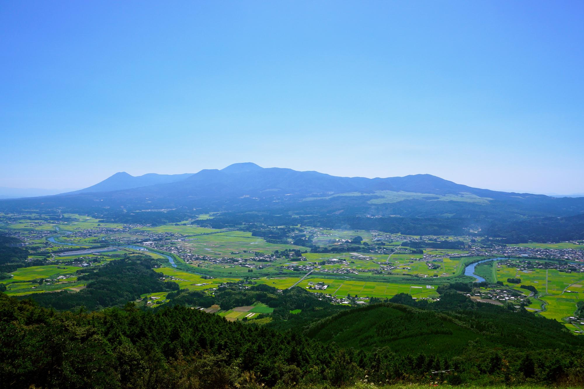 矢岳高原からの景色