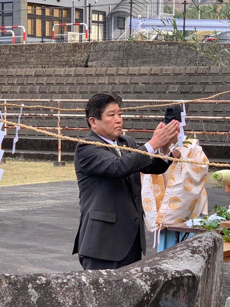馬頭観音祭で無病息災を祈る市長