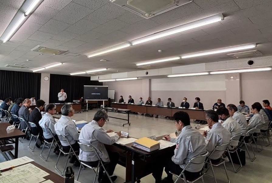 防災会議の様子